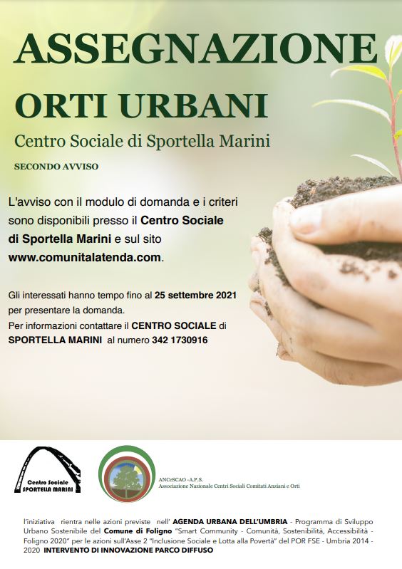 Orti urbani Foligno CS Sportella Marini