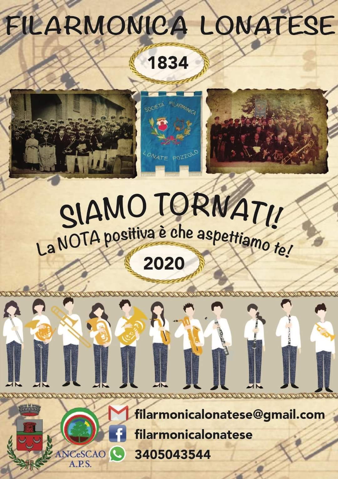 volantino filarmonica