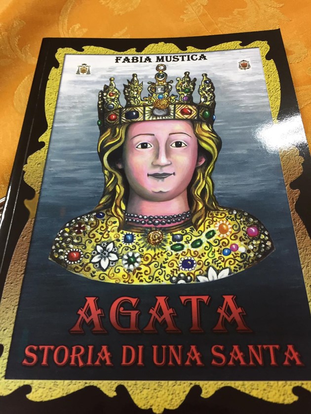 La copèrtina del volume Festa della Donna Nissoria Fumetto SantAgata