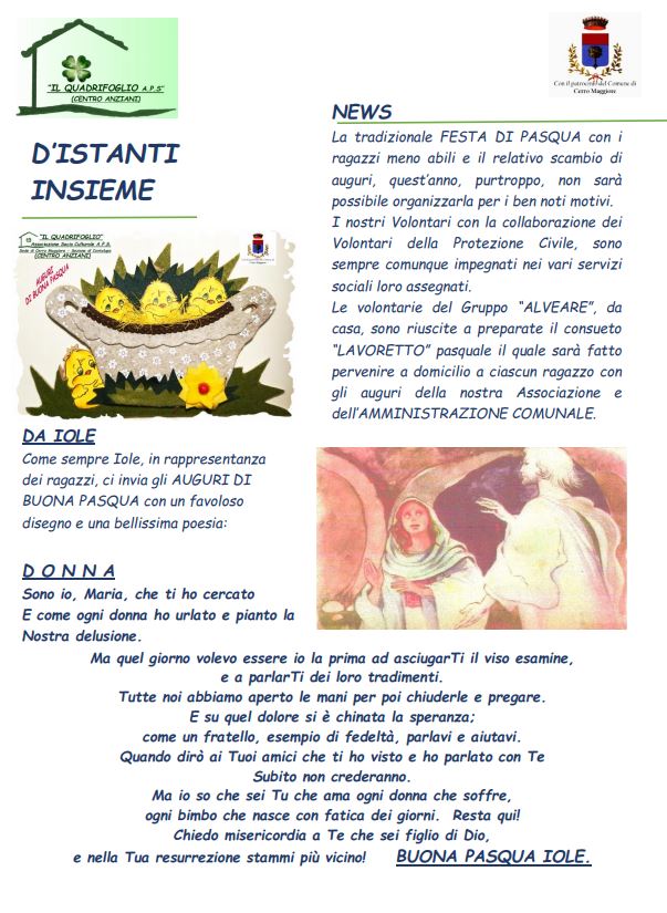 Pasqua 2021 CS Cerro Maggiore