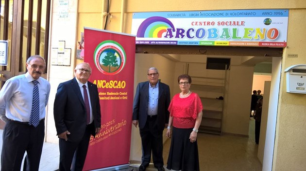 ANCeSCAO Sicilia - Inaugurazione Centro Sociale "Arcobaleno"