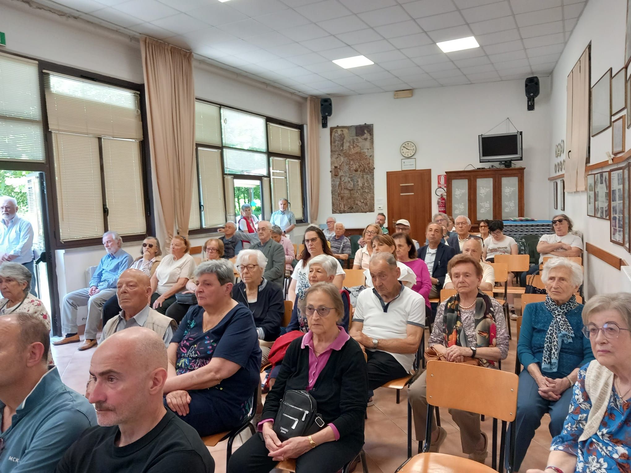 Centro sociale La Magnolia intitolazione sala Rubbi Brighenti