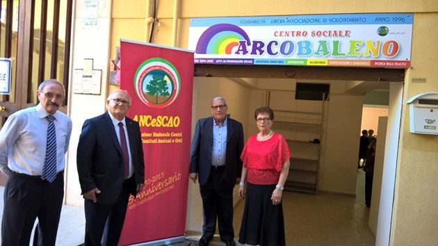 ANCeSCAO Sicilia - Inaugurazione Centro Sociale "Arcobaleno"