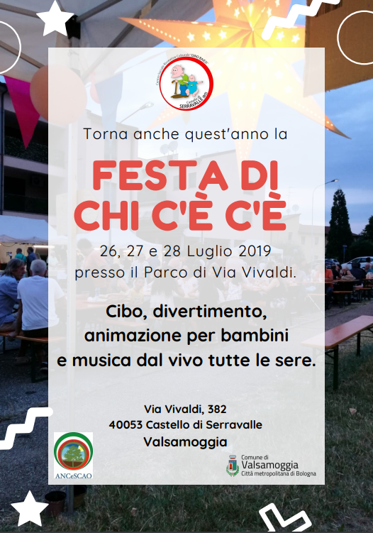 ANCeSCAO Emilia-Romagna Festa di chi c'è c'è